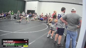 64 lbs Round 4 - Blaze Murray, Palmetto State Wrestling vs Brantlee James, Summerville Takedown