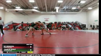 165 lbs 13th Place Match - KC Mendoza, Mountain View vs Charlie Rohlf, Mountain Vista