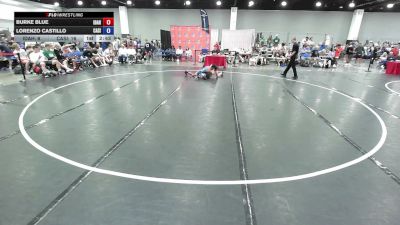 106 lbs Burke Blue, Team Idaho vs Lorenzo Castillo, California Silver