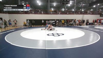 86 kg Quarters - Tomas Brooker, Boone RTC vs Ian Bush, West Virginia Regional Training Center