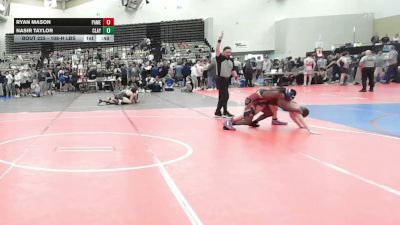 108-H lbs Consi Of 16 #2 - Ryan Mason, Patchogue-Medford vs Nasir Taylor, Claymont Assassins