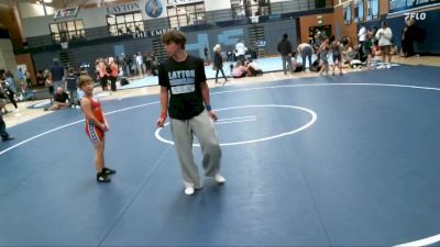 76-80 lbs Round 3 - Caleb Horne, RWC - Roy Wrestling Club vs Beau Tomlinson, Empire