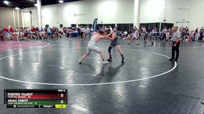 215 lbs Semis & Wb (16 Team) - Porter Talbot, Team STL Orange vs Noah Onkst, Team Diamond Fish Pink