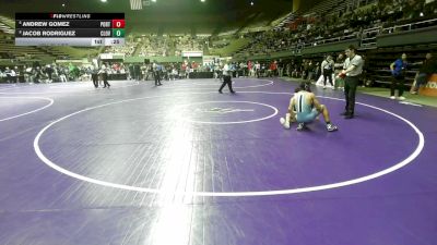 115 lbs 7th Place - Andrew Gomez, Porterville vs Jacob Rodriguez, Clovis North