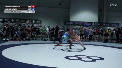 61 kg Cons. Rd Of 16 - Spencer Moore, Nyac/IRTC vs Joshua Henry, Lucha RTC