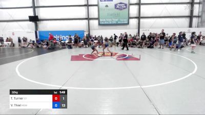 32 kg Quarterfinal - Tia Turner, Cordoba Trained vs Victoria Thiel, MGW Monkey Business