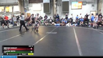 84 lbs Round 5 (8 Team) - Brycen Dawley, POWA vs Carter Smith, TSB