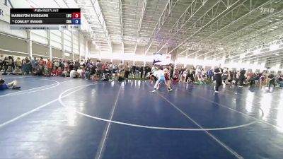 120 lbs Cons. Round 3 - Hamayon Hussaini, Legion Wrestling Club vs Conley Evans, Sanderson Wrestling Academy