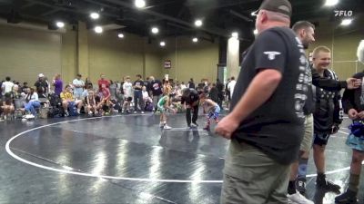 55 lbs Round 2 (6 Team) - Braylen Rone, Tasmanian Devils vs Christian Toungette, Williamson County WC