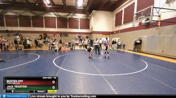 75 lbs Quarterfinal - Jack Traister, Wasatch vs Bosten Fry, Team Prestige