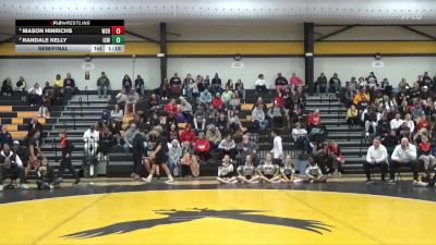 285 lbs Semifinal - Mason Hinrichs, Waverly-Shell Rock vs Randale Kelly, Iowa City, West