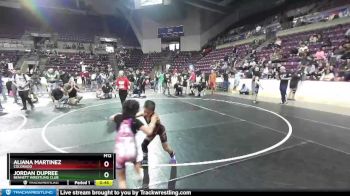 58-59 lbs Round 3 - Aliana Martinez, Colorado vs Jordan Dupree, Bennett Wrestling Club