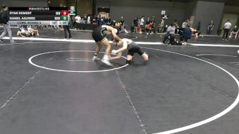 141 lbs Cons. Round 5 - Daniel Aguirre, Northeast Oklahoma vs Ryan Dement, Oklahoma Wesleyan