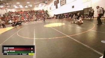 138 lbs Semifinal - Oscar Rojas, Pasco vs Ryan Vader, Zillah