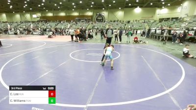 46 lbs 3rd Place - Carson Lee, Run To Danger vs Carson Williams, Punisher Wrestling