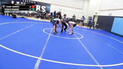 138 lbs Quarterfinal - Dereck Ramirez, Layton vs Colby Tennant, West Field