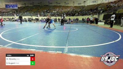 131 lbs Semifinal - Mason Moseley, Raw Wrestling Club vs Sam Nugent, Powerhouse Wrestling Academy