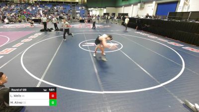 132 lbs Round Of 128 - Luke Wells, VA vs Mikai Alirez, CO