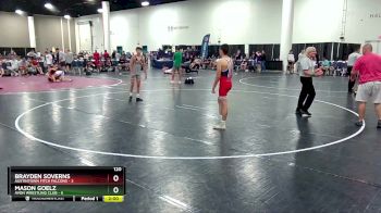 120 lbs Round 4 (10 Team) - Brayden Soverns, Austintown Fitch Falcons vs Mason Goelz, Avon Wrestling Club