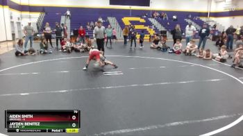 70 lbs Round 4 (6 Team) - Jayden Benitez, KC Elite vs Aiden Smith, Grizzlies