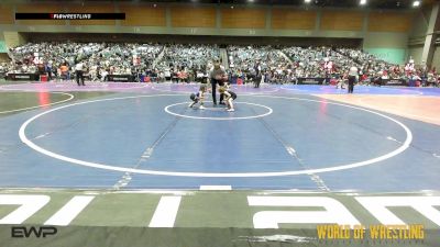 37 lbs Semifinal - Olive Yang-Elson, Summit Wrestling Academy vs Brielle Cablay, Total Kaos Wrestling Club