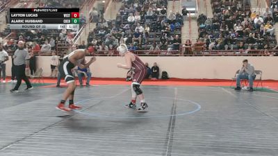 160_B lbs Round Of 32 - Layton Lucas, West Branch vs Alaric Husband, Cochranton