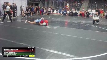 110 lbs Cons. Round 1 - Nova Estrada, Team South Carolina vs Kylah Gallegos, Team Colorado