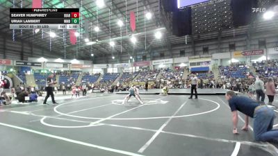 80 lbs Final - Seaver Humphrey, Bear Cave WC vs Uriah Lambert, Windsor Middle School