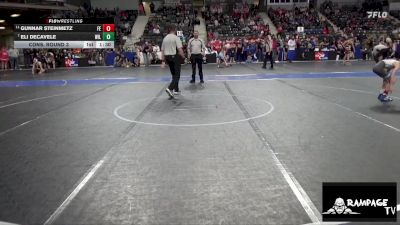 64 lbs Cons. Round 3 - Eli Decavele, Wildcat vs Gunnar Steinmetz, Falcon Empire