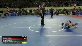 55 lbs Cons. Round 5 - Robert Frey, Division Bell Wrestling Club vs Julien Mejia, Chickasha Wrestling