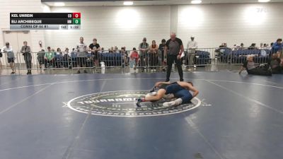120 lbs Consi Of 64 #1 - Kel Unrein, CO vs Eli Archibeque, NM