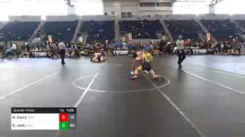 120 lbs Quarterfinal - Nathan Curry, Rooster Savage Red vs Collin Jack, Lemoore WC