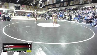 190 lbs Champ. Round 2 - Frank Riley, Saint Francis vs Jason Juarez, Mission Hills