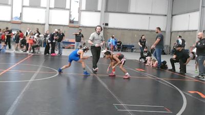 69-72.2 lbs Champ. Round 2 - Maddix Clairmont, Grangeville Youth Wrestling Club vs Giovanni Gibbs, Mat Demon Wrestling Club