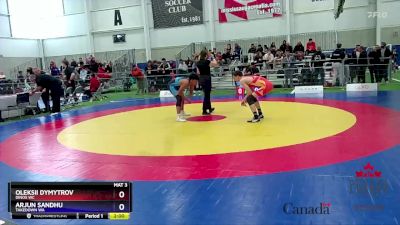 65kg Champ. Round 2 - Oleksii Dymytrov, Dinos WC vs Arjun Sandhu, Takedown WA