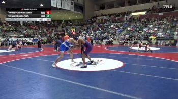 5A 190 lbs Semifinal - Walker Delong, Lakeside vs Winston Williams, El Dorado