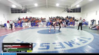 182 lbs Cons. Round 4 - Santiago Cervantes, Channel Islands vs William Dawson, Granada