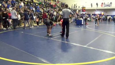 118 lbs Consy 2 - Karma Hedges, Parkersburg-WV vs Promise Gridiron, Lake Catholic-OH