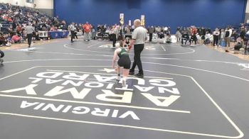 126 lbs Quarterfinal - Addison Hopewell, Wilson Memorial vs Raegan Forehand, Caroline