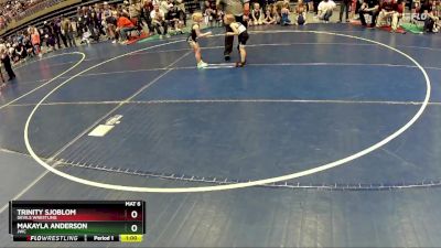 45 lbs Cons. Round 2 - Makayla Anderson, JWC vs Trinity Sjoblom, Devils Wrestling