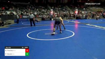 157 lbs Consolation - Brock Trevino, Michigan Revolution vs Payton House, Salina WC