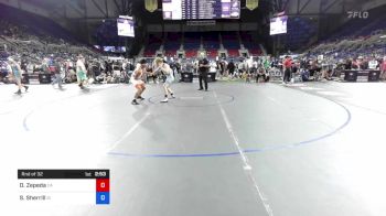 145 lbs Rnd Of 32 - Daniel Zepeda, California vs Shane Sherrill, Idaho