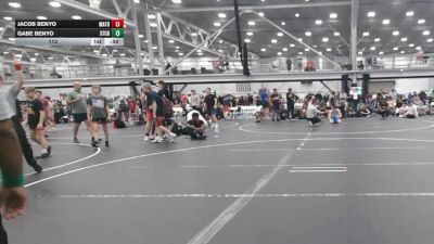 113 lbs Semis & 1st Wrestleback (8 Team) - Gabe Benyo, Steller Trained Cad Bane vs Jacob Benyo, Mat Assassins Black