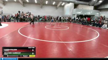 120 lbs Cons. Round 2 - Caden Polson, Laramie vs Brayden Albrecht, Legacy