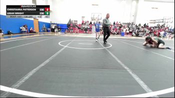 138 lbs Rr Rnd 3 - Leeah Wright, D3 Wrestling Cluib vs Ania-Maelynn Fox, CacheWrestlingClub