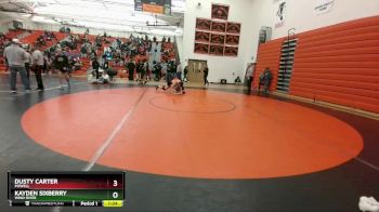 190A Round 5 - Kayden Sixberry, Wind River vs Dusty Carter, Powell