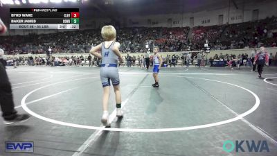 60 lbs Consi Of 4 - Clayton Walters, Glenpool Warriors vs Tom Trimble, Husky WC