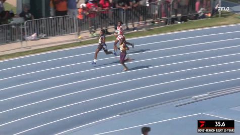 Youth Boys' 4x400m Relay, Semi-Finals 4 - Age 9-10