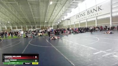 96 lbs Cons. Round 2 - Dash Mogan, Montana vs Cooper Williams, Westlake WC