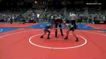 75 lbs Quarterfinal - Kolten Demel, Derby Wrestling Club vs Bentley Keener, PRYOR TIGERS